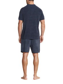 Mens | CozyChic Ultra Lite Short Sleeve Polo | Indigo