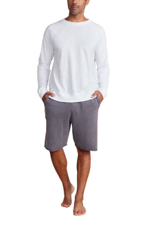 Mens | SunBleached Rolled Edge Shorts | Faded Black