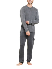 Mens | SunBleached Pullover - II | Faded Black