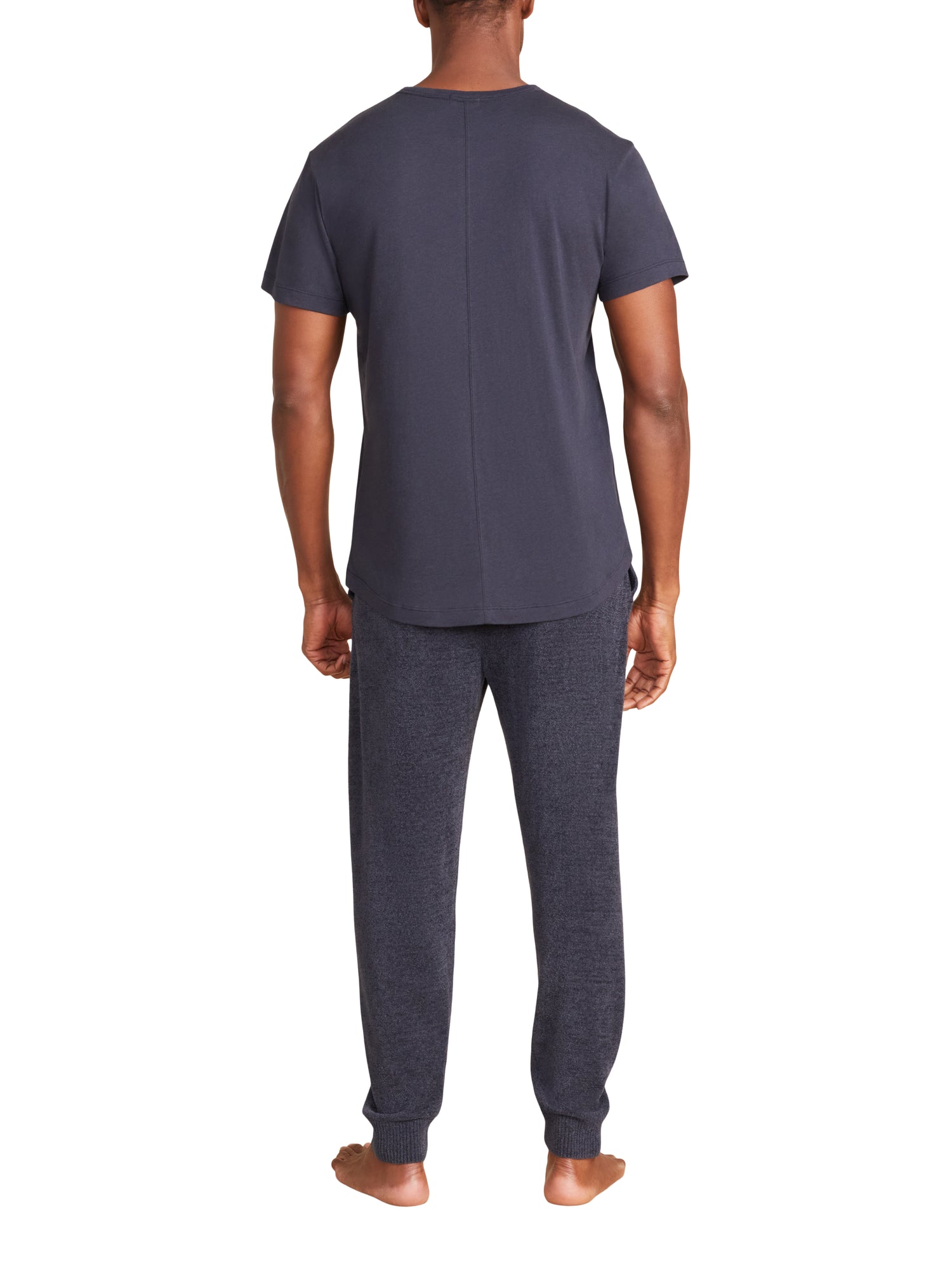 Mens | Malibu Collection Washed Jersey Short Sleeve Crew | Indigo