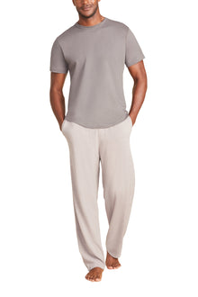 Mens | Malibu Collection Washed Jersey Short Sleeve Crew | Steel
