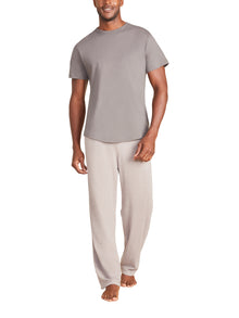 Mens | Malibu Collection Washed Jersey Short Sleeve Crew | Steel