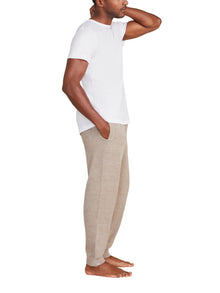 Mens | Malibu Collection Washed Jersey Short Sleeve Crew | White