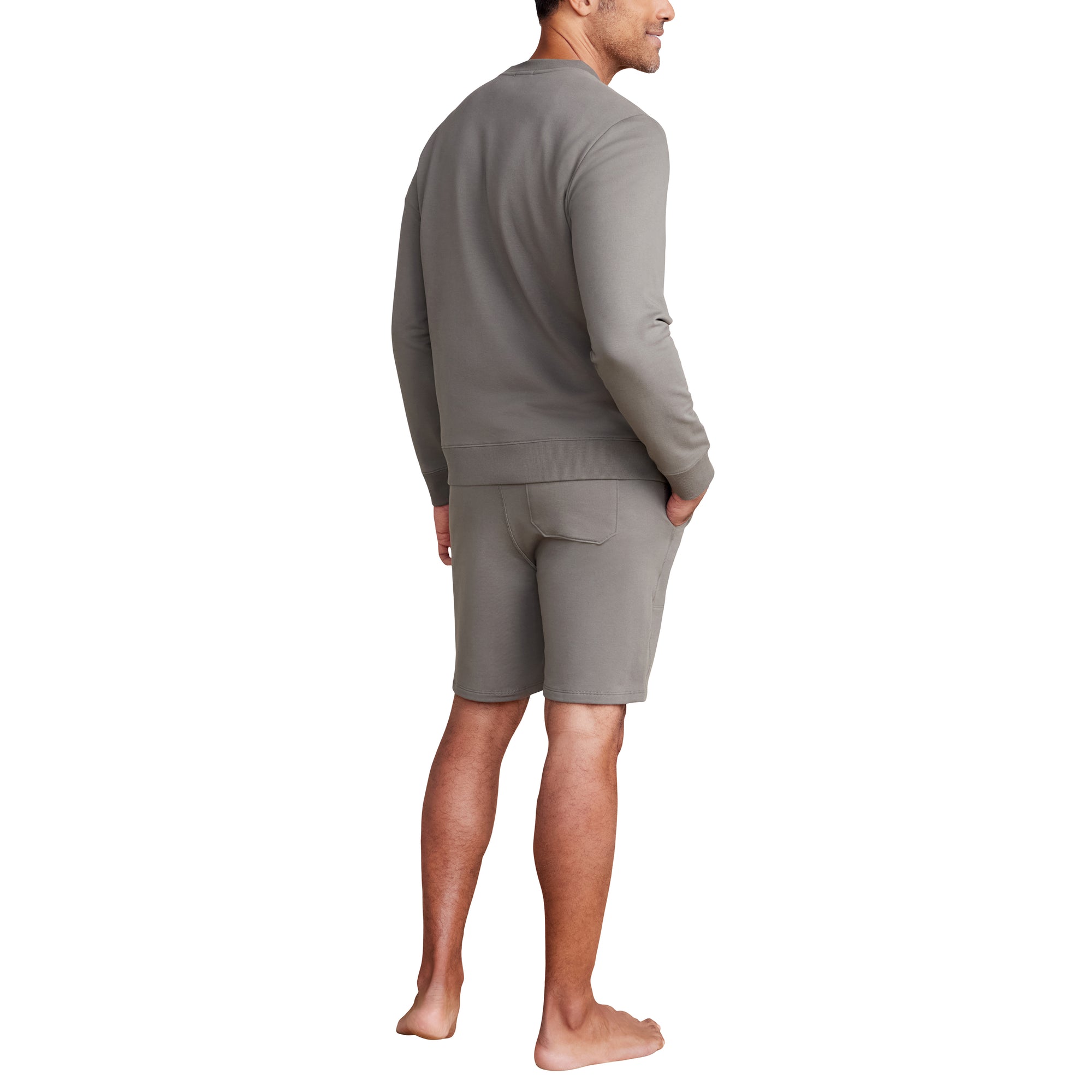 Malibu Collection Men's Pima Cotton Fleece Short | Olive Branch