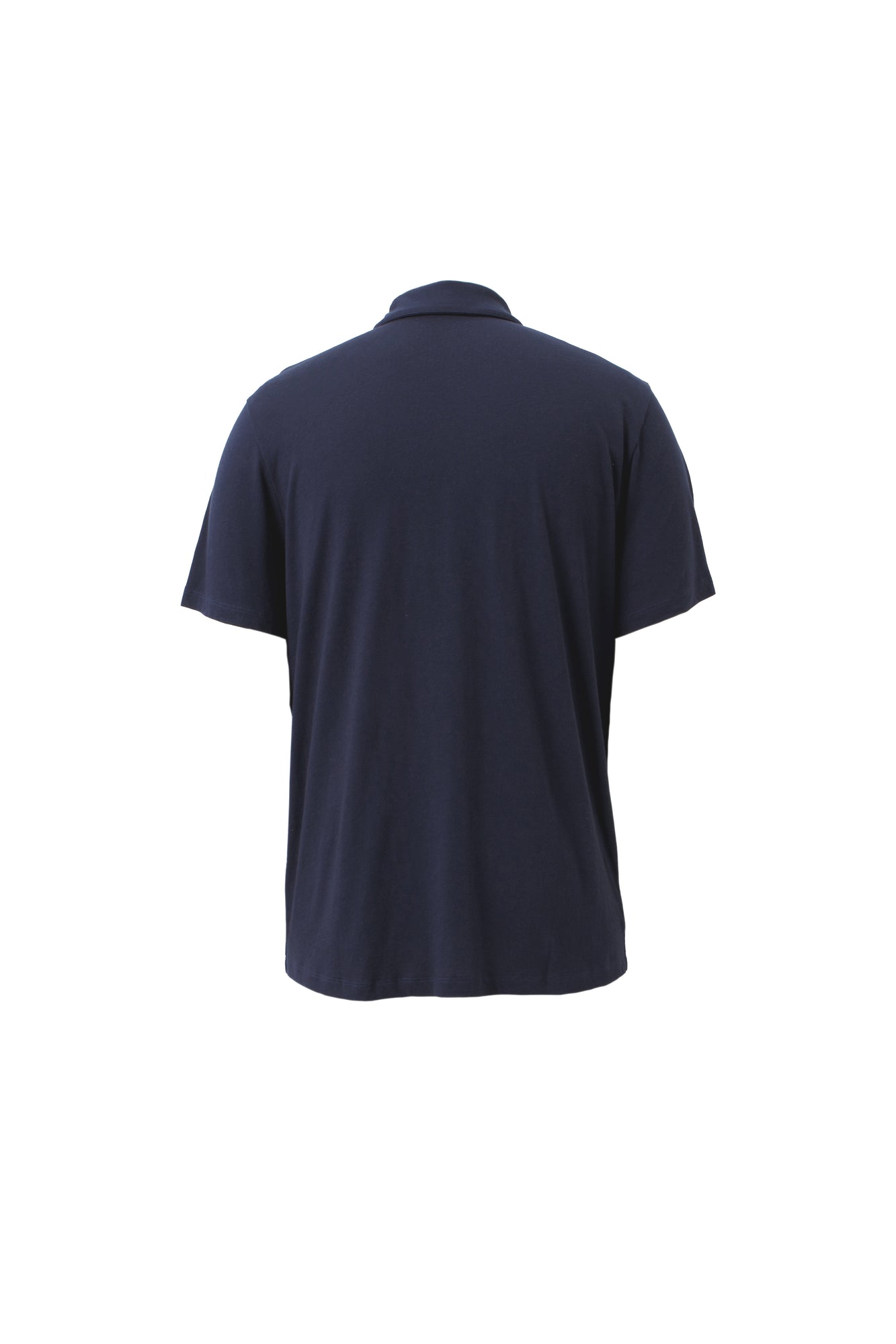 Mens | Malibu Collection Cotton Modal Button Down Polo | Indigo