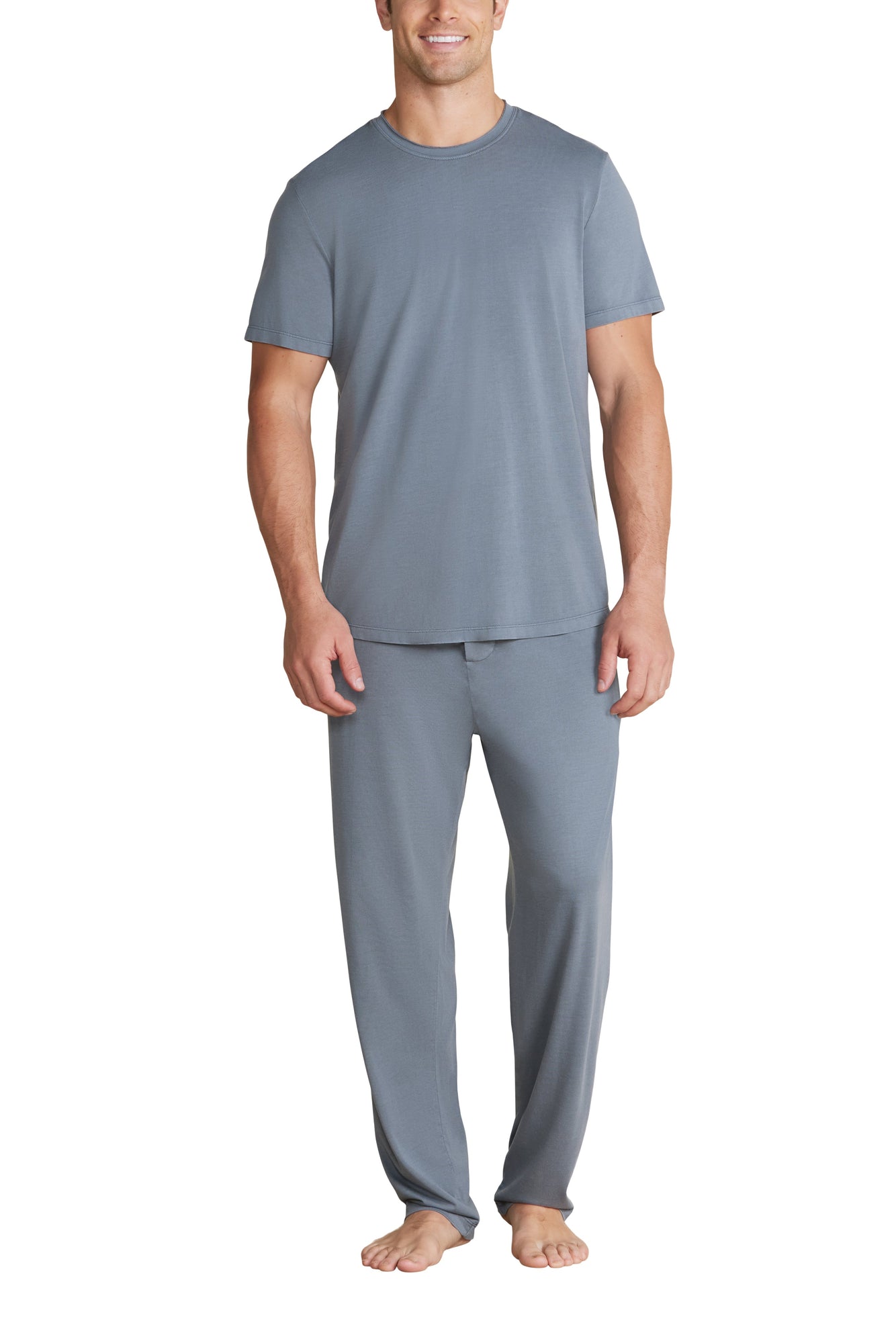 Mens | Malibu Collection Triblend Pigment Washed Tee | Blue Cove
