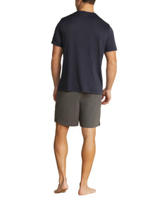 Mens | Malibu Collection Slub Burnout Cut Neck Tee | Indigo