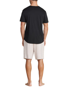 Mens | Malibu Collection Washed Jersey Short Sleeve | Black