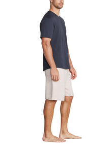 Mens | Malibu Collection Washed Jersey Short Sleeve | Indigo