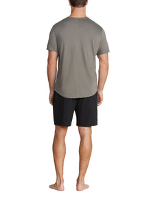 Mens | Malibu Collection Washed Jersey Short Sleeve | Steel
