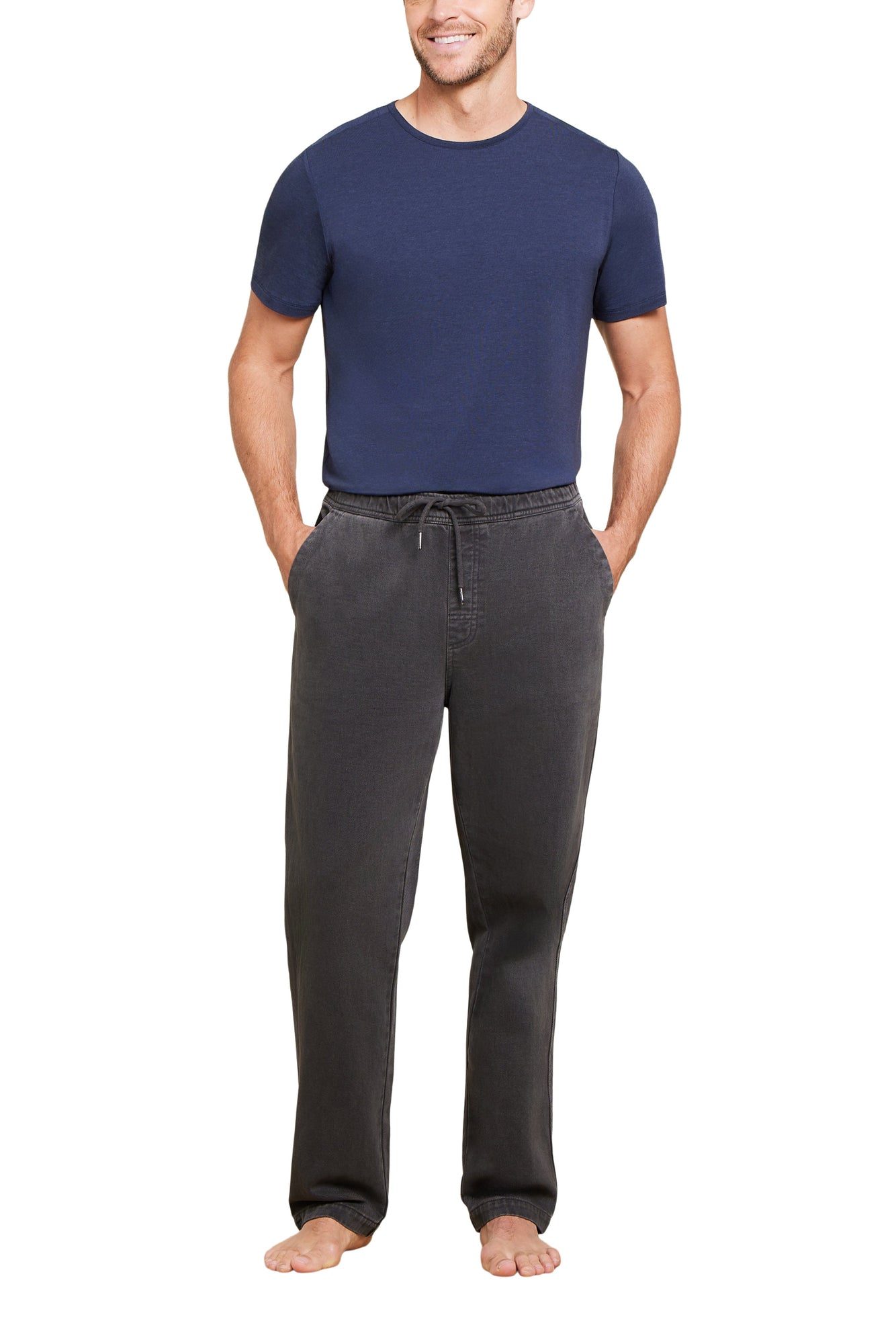 Mens | Malibu Collection Brushed Twill Pant | Carbon