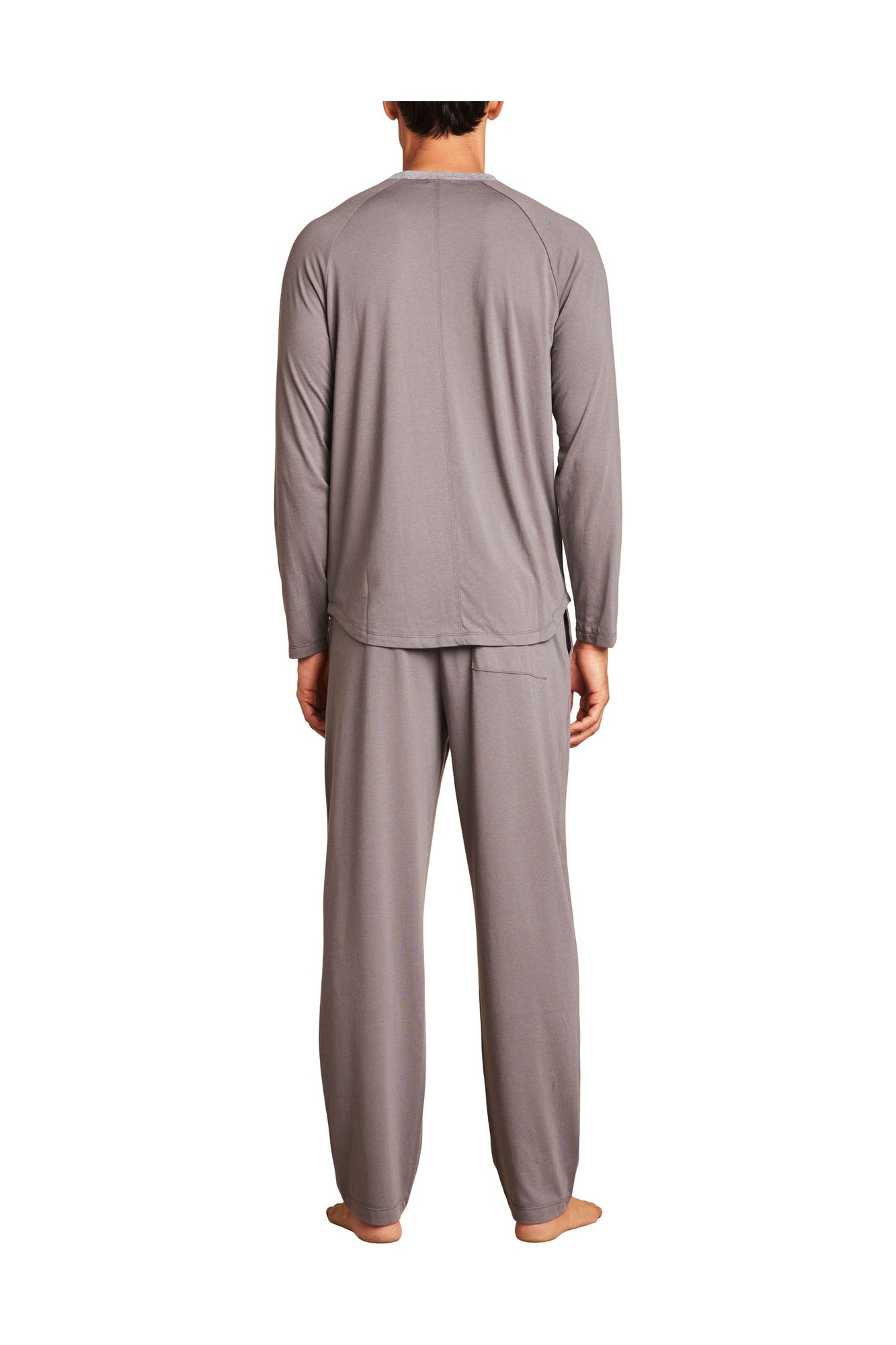 Mens | Malibu Collection Triblend Henley | Coal