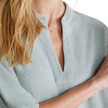 Cozyterry Placket Caftan | Beach Glass