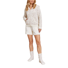 Cozychic Barefoot In the Wild Zip Hoodie | Cream/Stone