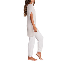 Womens | CozyChic Ultra Lite Mixed Stitch Dolman Pullover | Stone