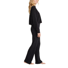 Cozychic Ultra Lite Rib Rolled Edge Pant | Black