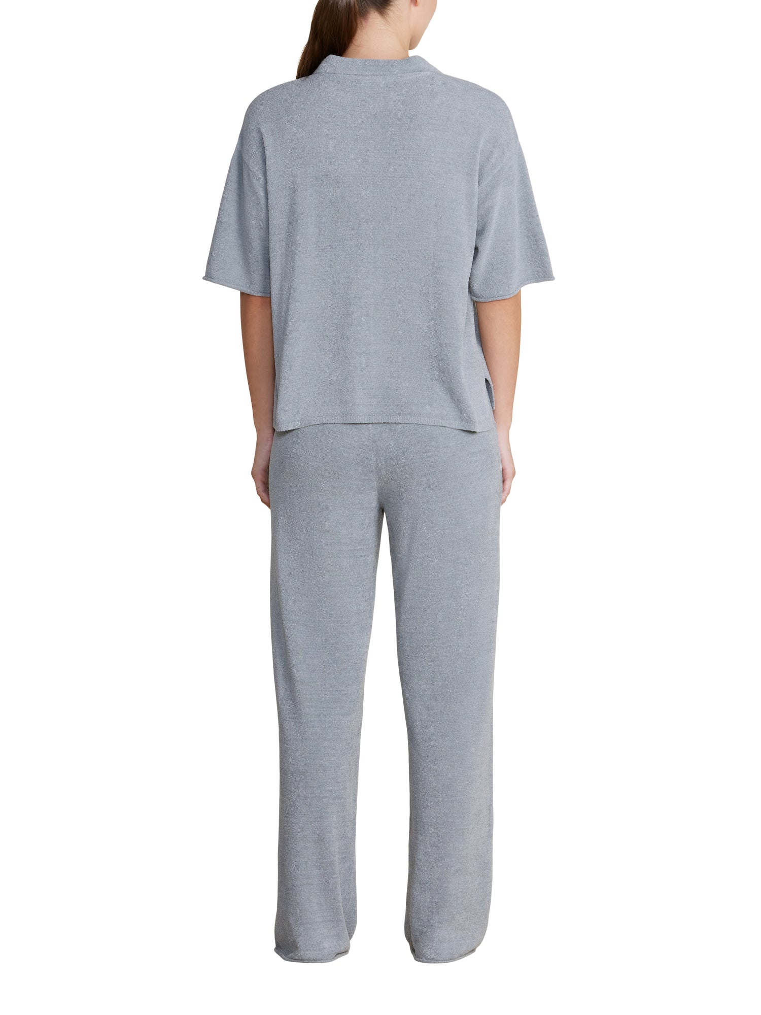 Womens | CozyChic Ultra Lite Cropped Short Sleeve Shirt | Moonbeam