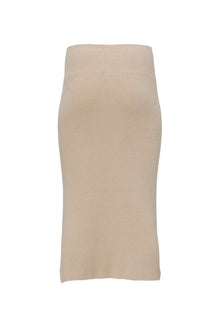 Womens | CozyChic Ultra Lite Ribbed Midi Skirt | Stone