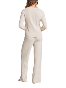 Womens | CozyChic Ultra Lite Ribbed Long Sleeve | Sand Dune