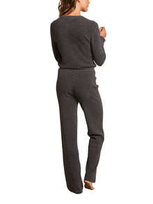 Womens | CozyChic Ultra Lite Fine Rib Pant | Carbon