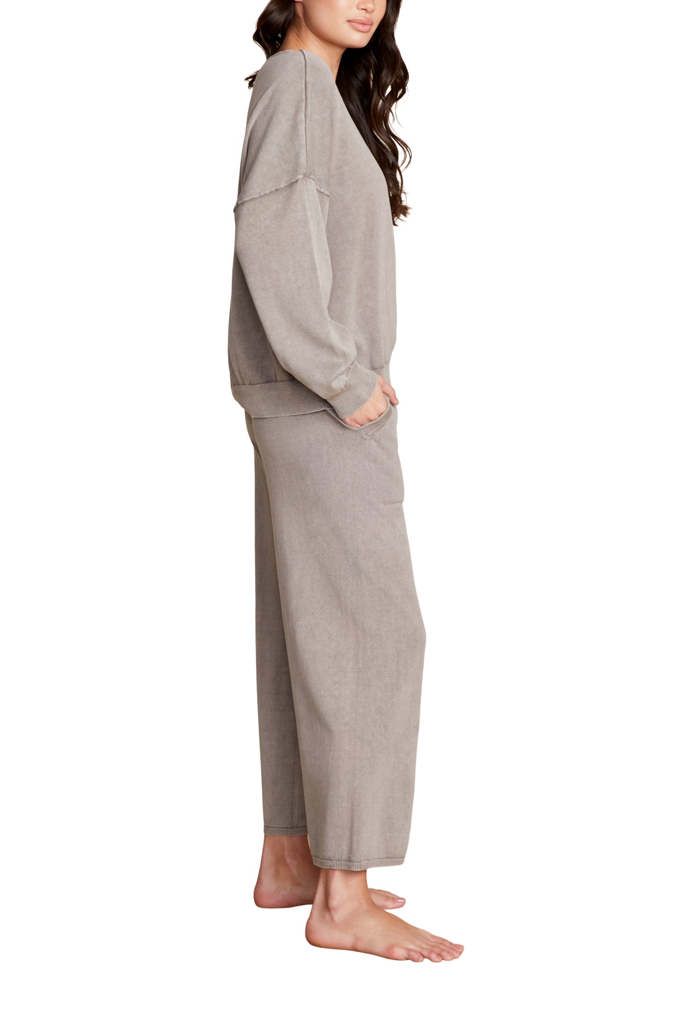 Womens | SunBleached Cropped Pant | Beach Rock