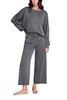 Womens | SunBleached Cropped Pant | Faded Black