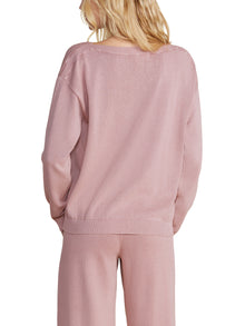 Womens | SunBleached Boatneck Pullover | Teaberry