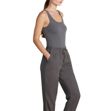 Malibu Collection Linen Blend Jogger | Coal