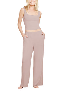 Womens | Malibu Collection Ultra Soft Rib Cropped Tank | Willow