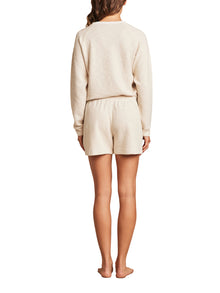 Womens | Malibu Collection Slub Double Knit Short | Sand Dune