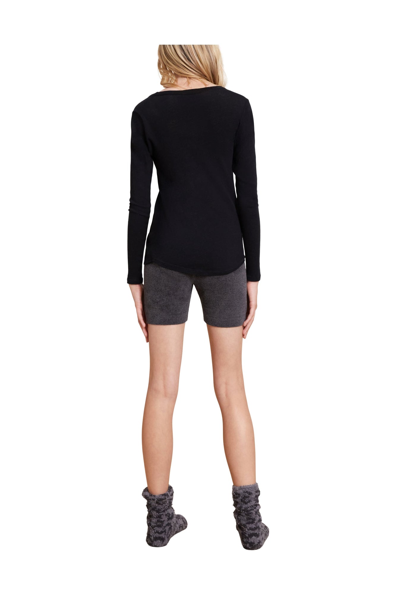 Youth | Cozychic Ultra Lite Biker Short | Carbon