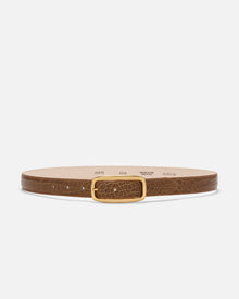 No. 19 Belt | Tuscan Croc/Gold