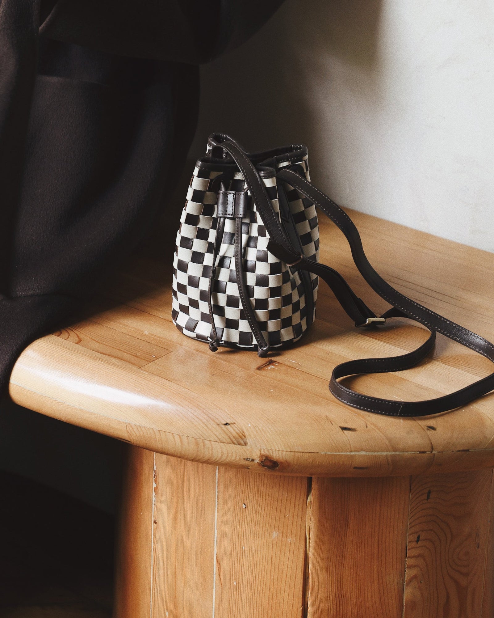 Mini Adele - Check | Brown/Cream
