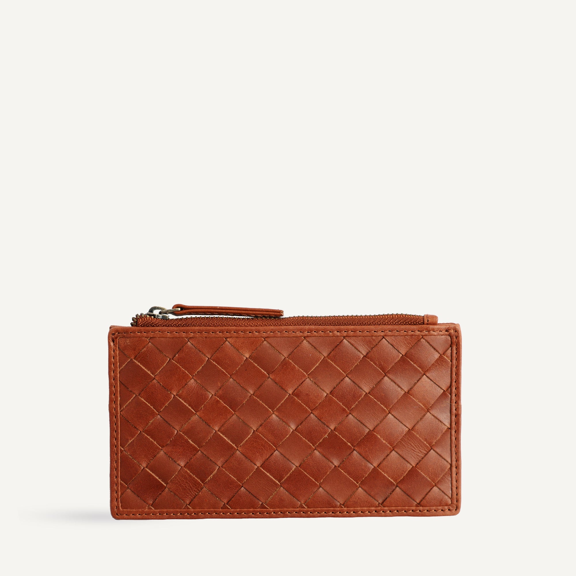 Odin Card Case - Carre Weave | Sienna