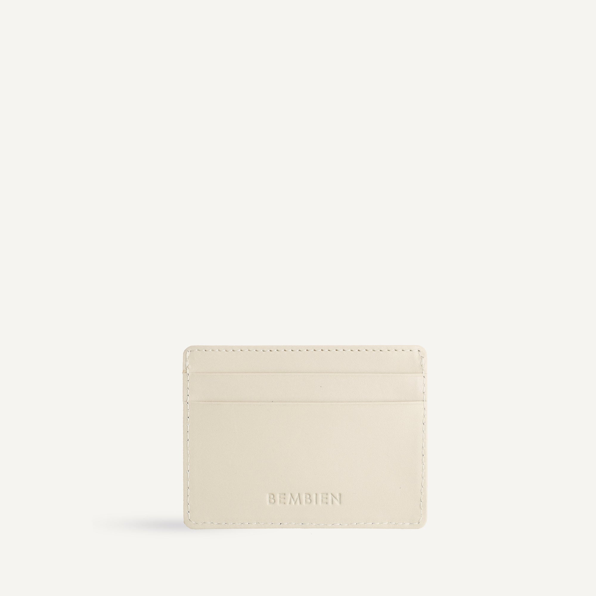 Nico Card Case - Carre Weave | Cream