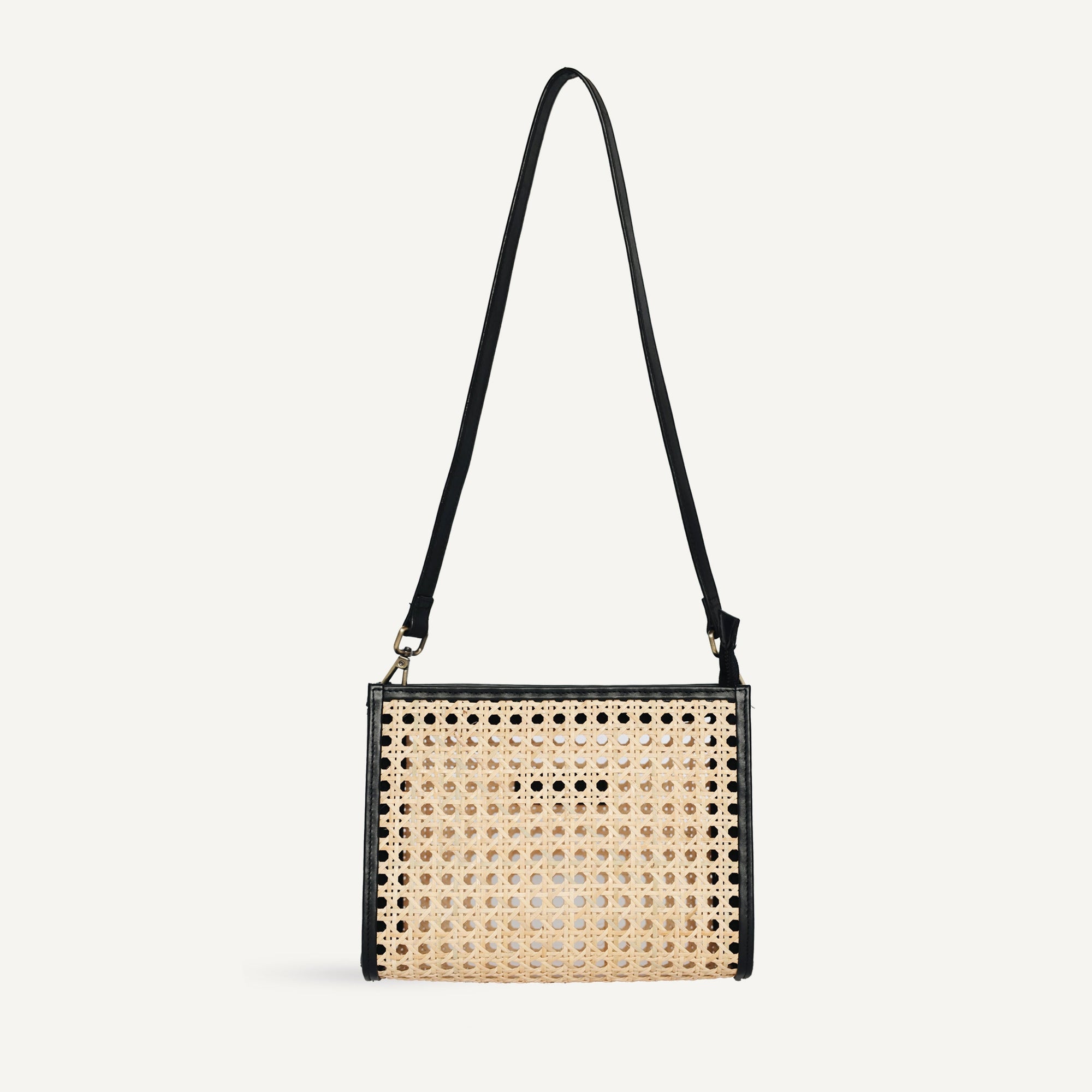 Cece Bag - Rattan | Black