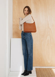 Marni Bag Large - Check | Copper/Sienna