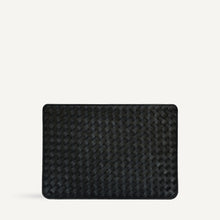 Lia Laptop Case - Carre Weave | Black