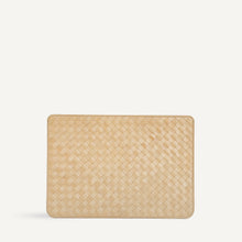 Lia Laptop Case - Carre Weave | Caramel