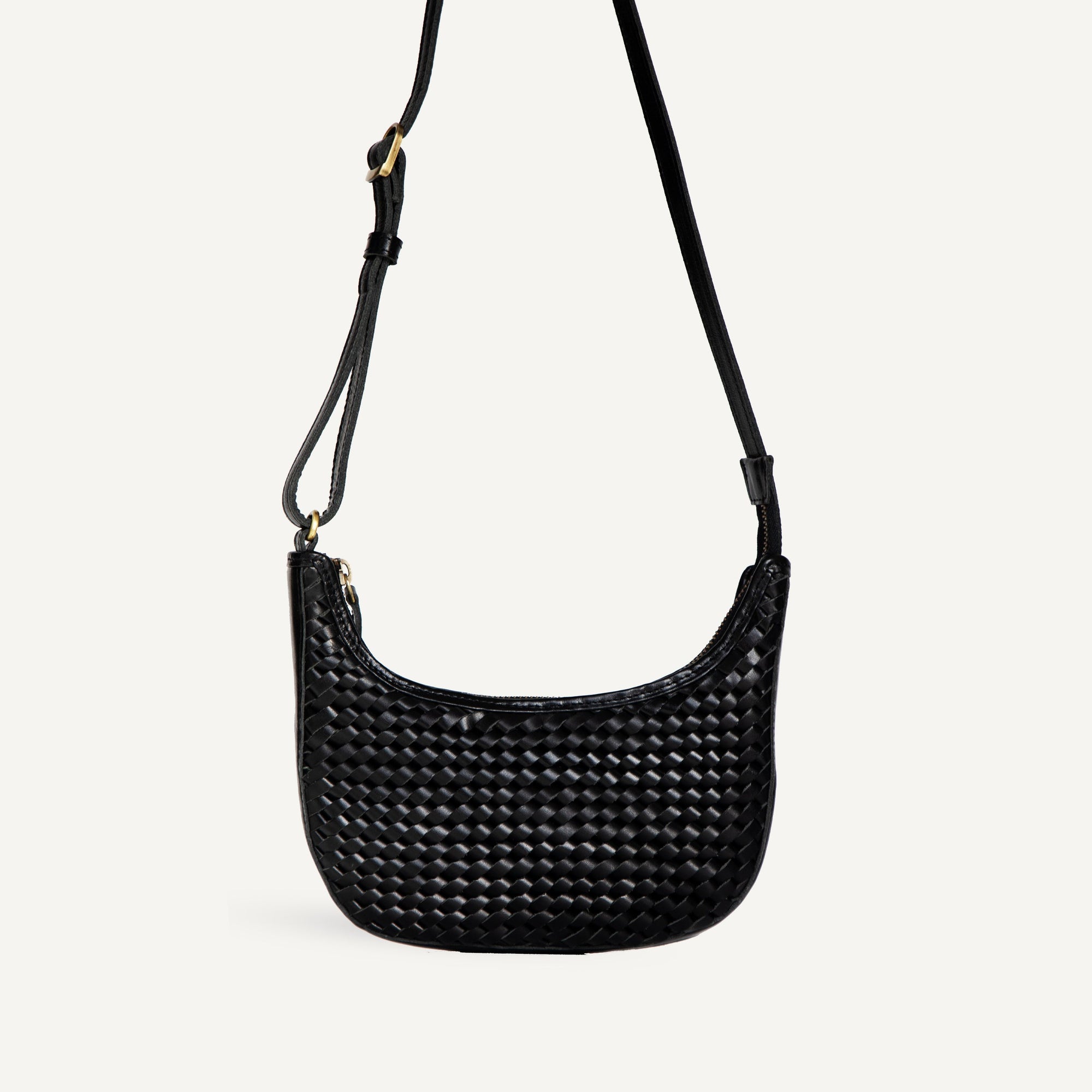 Mini Sling - Carre Weave | Black