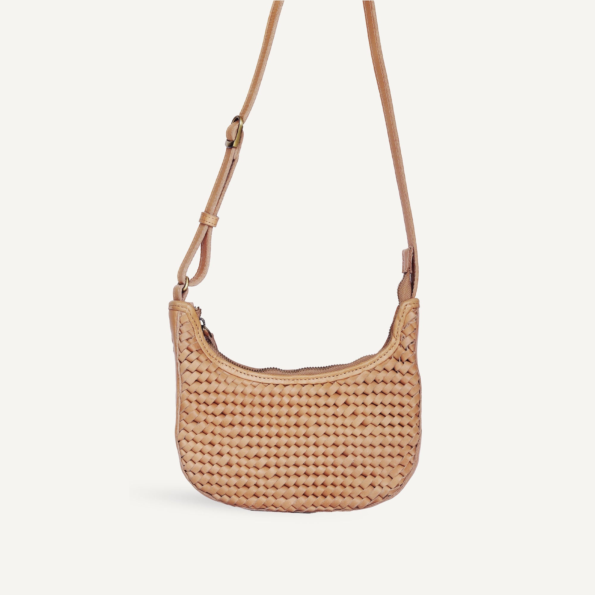 Mini Sling - Carre Weave | Caramel