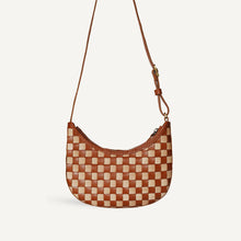 Mini Sling - Check | Caramel/Sienna
