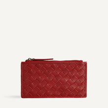 Odin Card Case - Carre Weave | Rouge