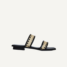 Paloma Slide - Rattan | Black