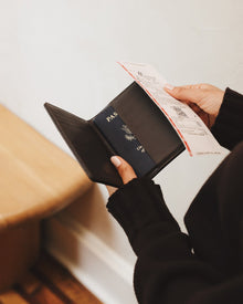 Este Passport Holder - Check | Brown/Cream