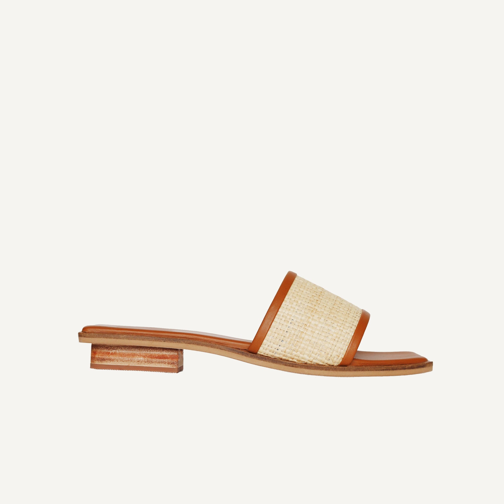 Ona Slide - Raffia | Copper
