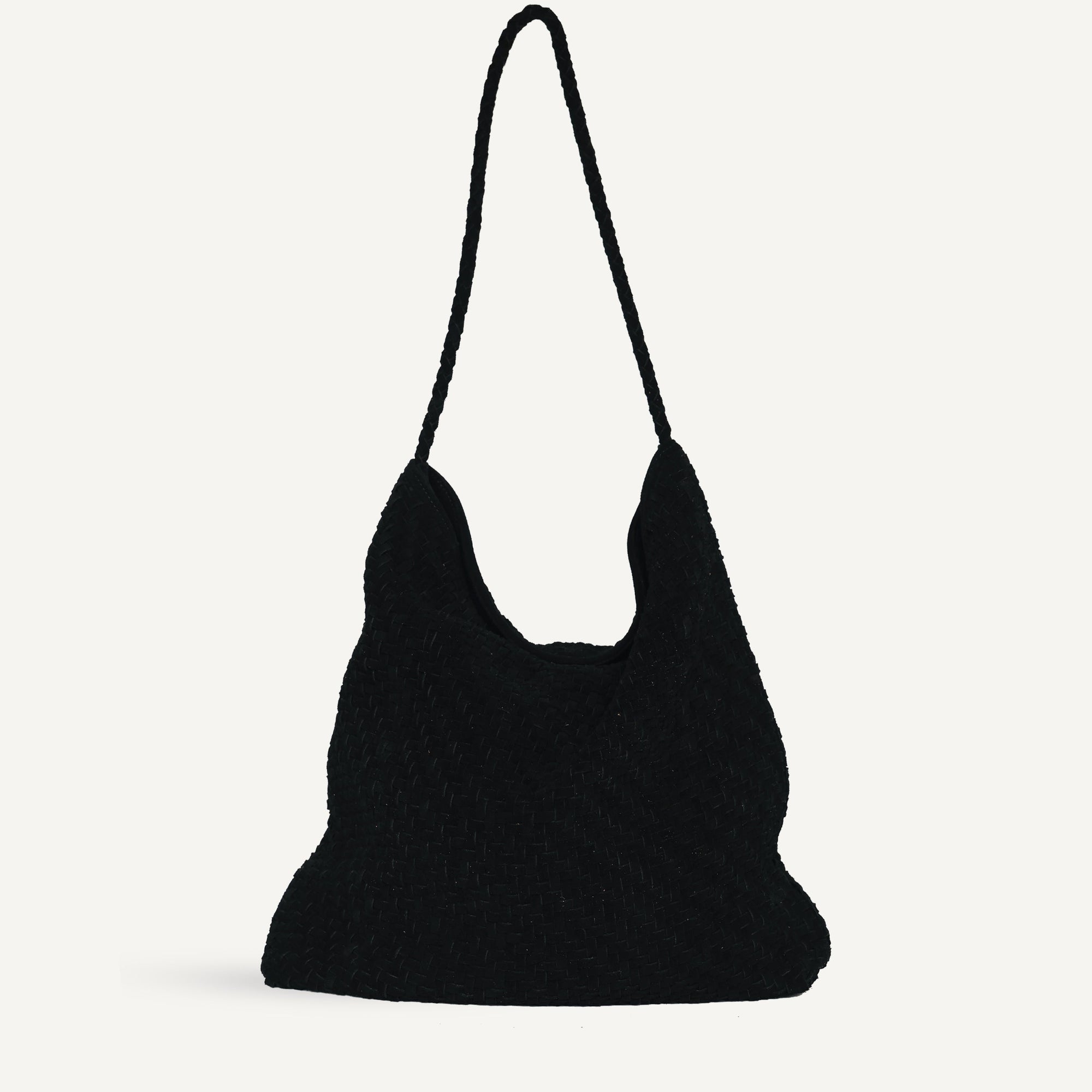 Sera Tote | Black Suede