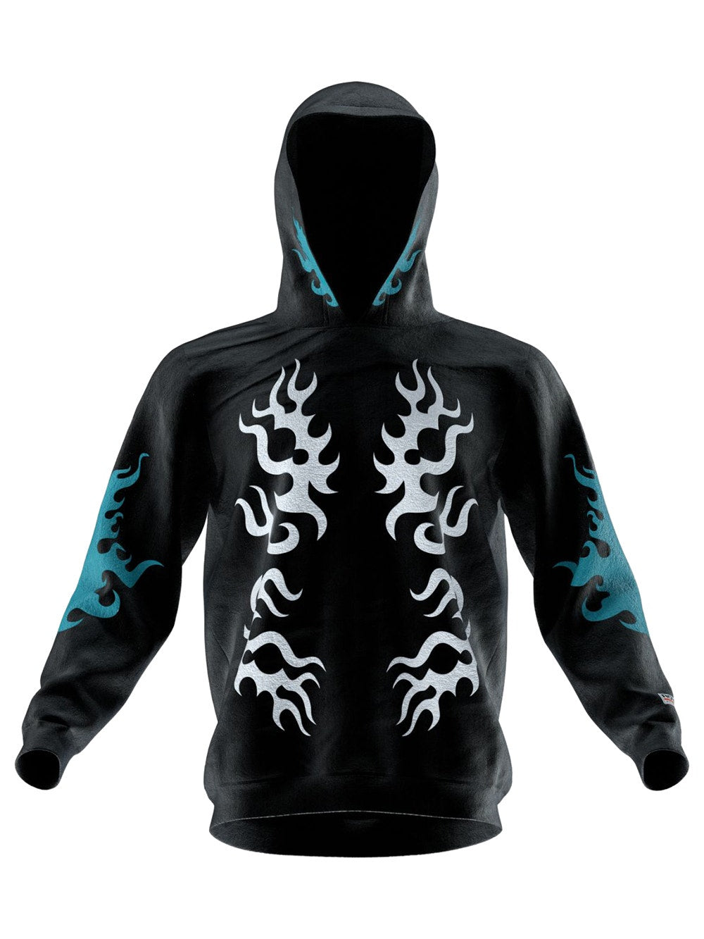 Men | ROY G BIV | Bengal Tribe Hoodie Black