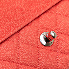 Chanel | Pre-Owned Medium Classic Caviar Double Flap | Pink/Strawberry