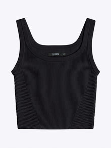 Womens | Coreflex Wide Strap Tank - Form-Fitting | Black